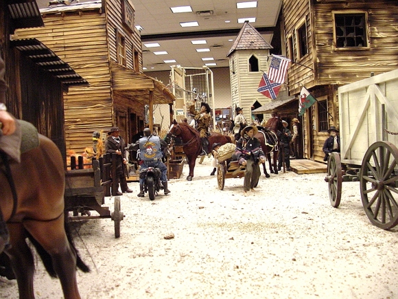 Bloody Canyon Diorama by Gardner and Bugg